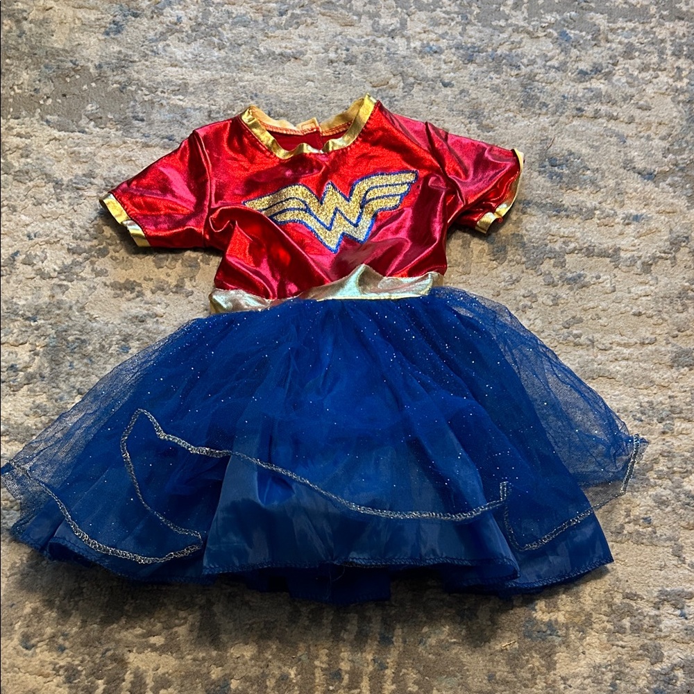 Superhero Kids Costume with Red and Blue Colors